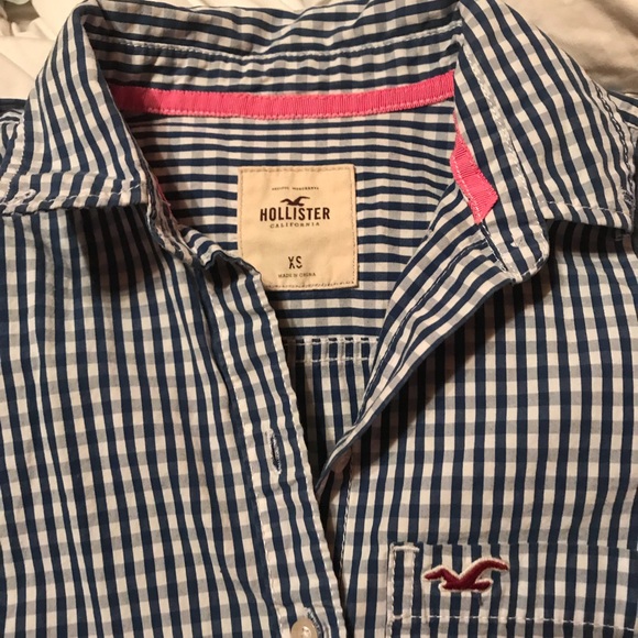 Hollister striped button up shirt - Picture 2 of 2